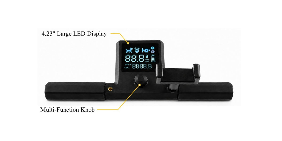 Gozo multi-functional button and LED display