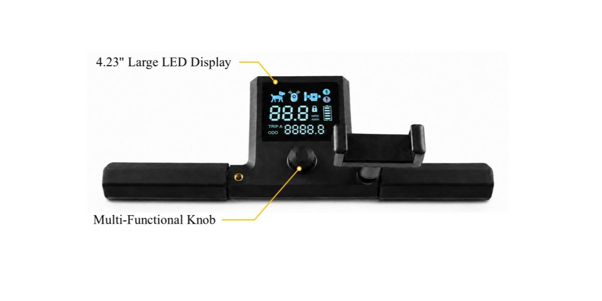 Gozo multi-functional button and LED display